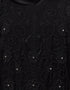 Dubai Black Shine Nida Black Embroidery Abaya Additional Angles